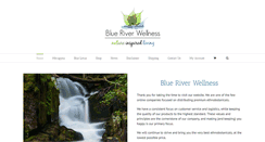 Desktop Screenshot of blueriverwellness.com